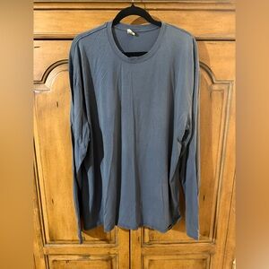 Men's Fayetteville Hobbs Long-Sleeve Crew Neck Shirt - Slate Blue
